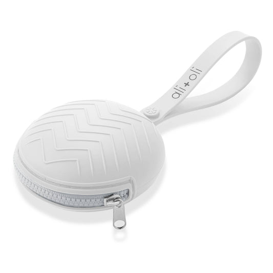 Ali+Oli Pacifier Holder Case (White)