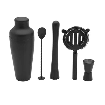 Houdini Noir 5-piece Bar Tool Set