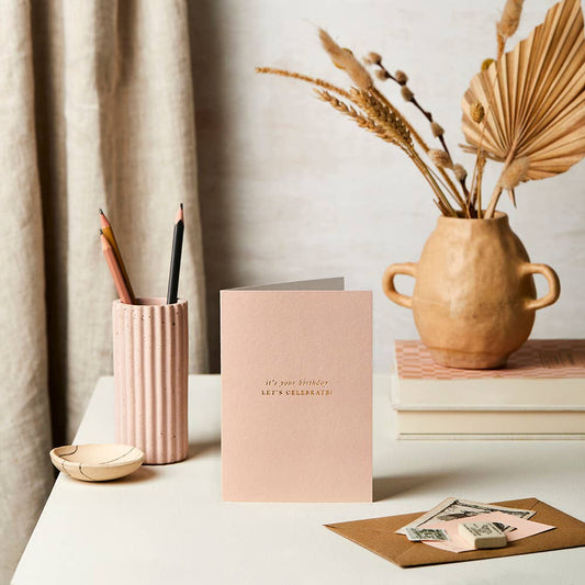 Blush Colour Block