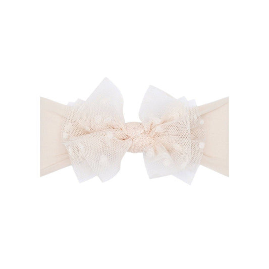 ITTY BITTY TULLE FAB: oatmeal