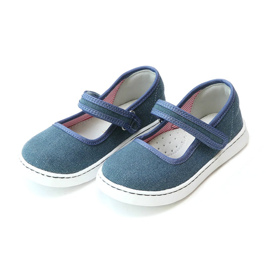 Jenna Canvas Mary Jane - Chambray