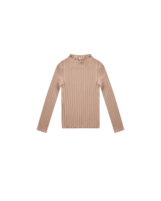 Ribbed Shirt - Rose
