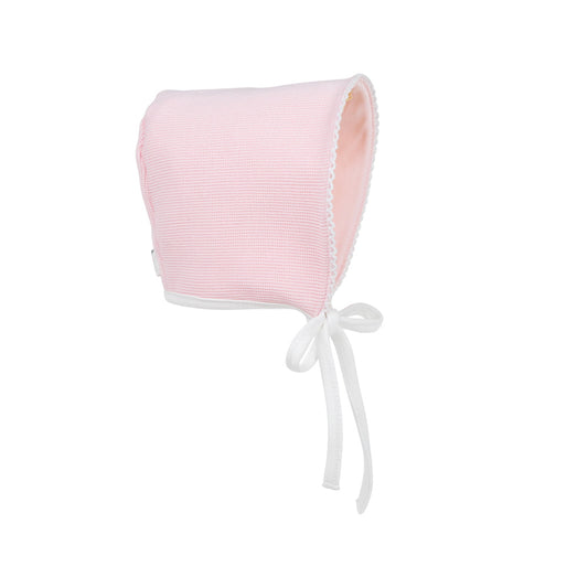 Bundle Me Bonnet - Palm Beach Pink/Worth Ave. White