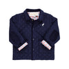 Caldwell Quilted Coat | Nantucket Navy/Palmetto Pearl