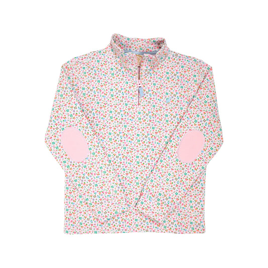 Canter Collar Half-Zip - Fest Floral/Sandpearl/Buckhead Blue