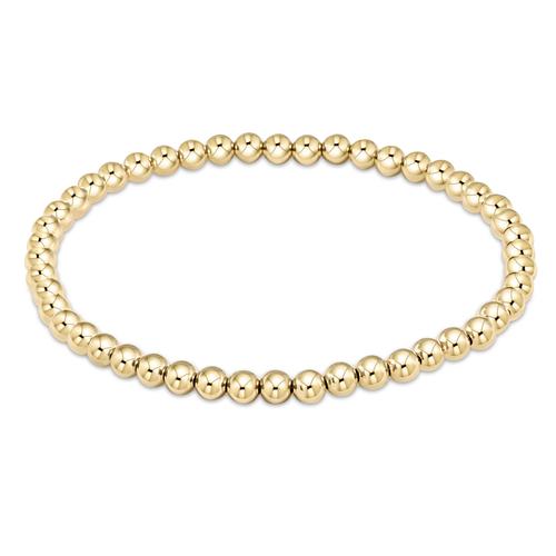Classic Gold 5mm Bead Bracelet