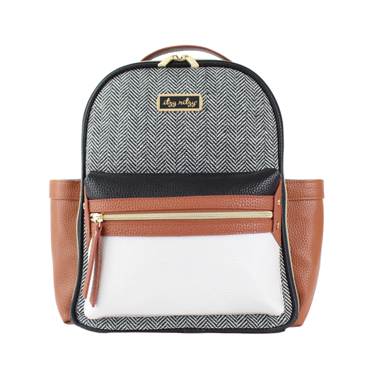 Coffee & Cream Itzy Mini Diaper Backpack
