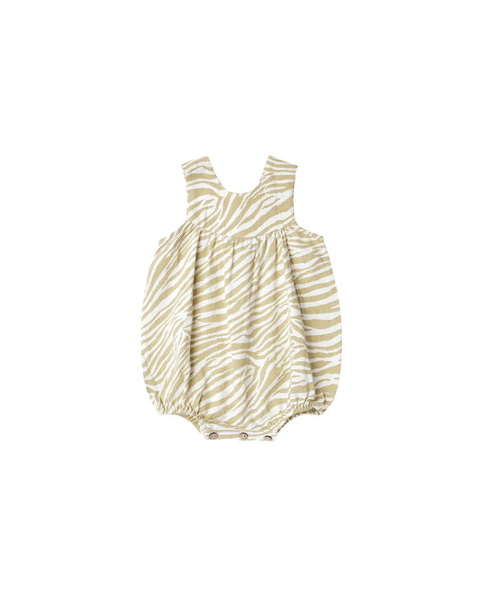 June Romper - Zebra