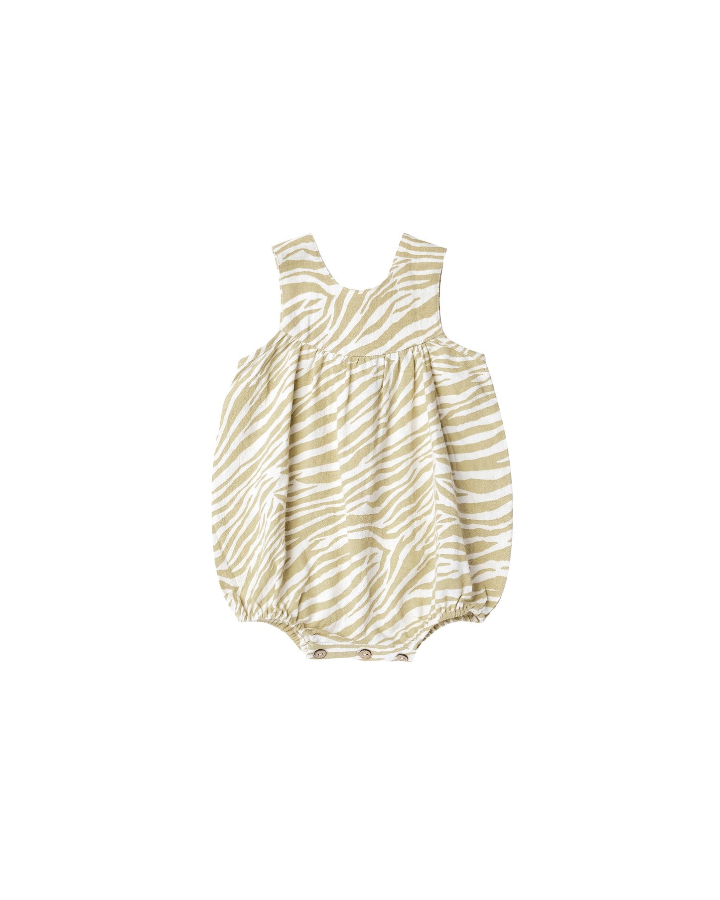 June Romper - Zebra