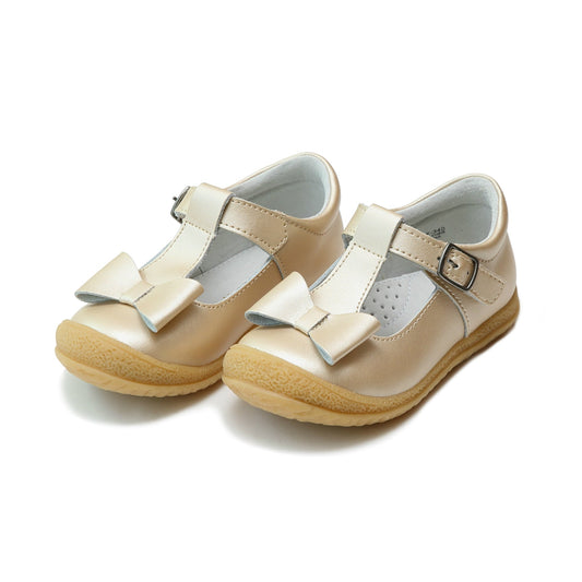 Emma Bow Mary Jane | Champagne