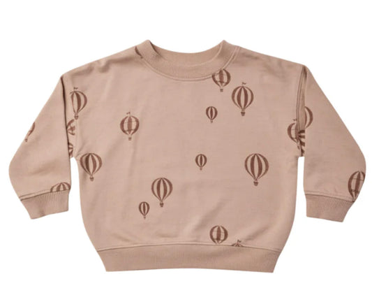 Relaxed Sweatshirt - Hot Air Balloons