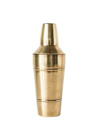Gold Cocktail Shaker | Brass Finish