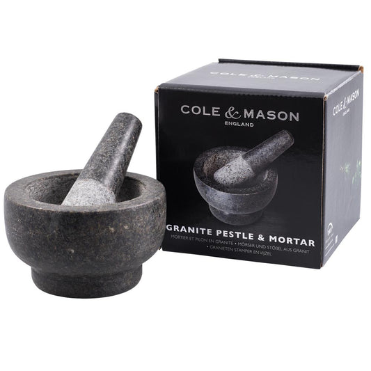 Cole & Mason Gray Stone Mortar & Pestle