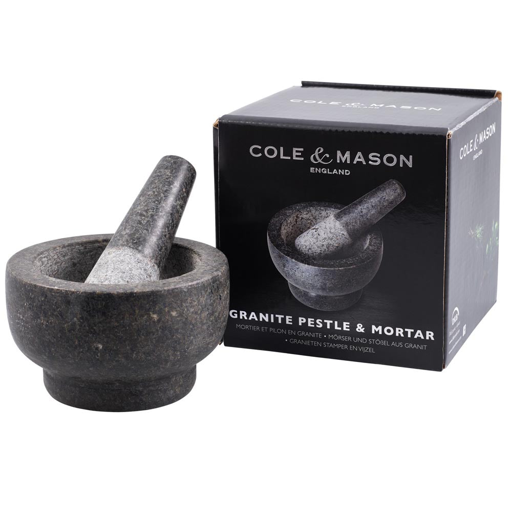 Cole & Mason Gray Stone Mortar & Pestle