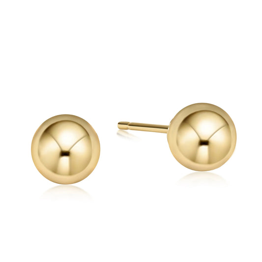 classic 10mm ball stud | gold
