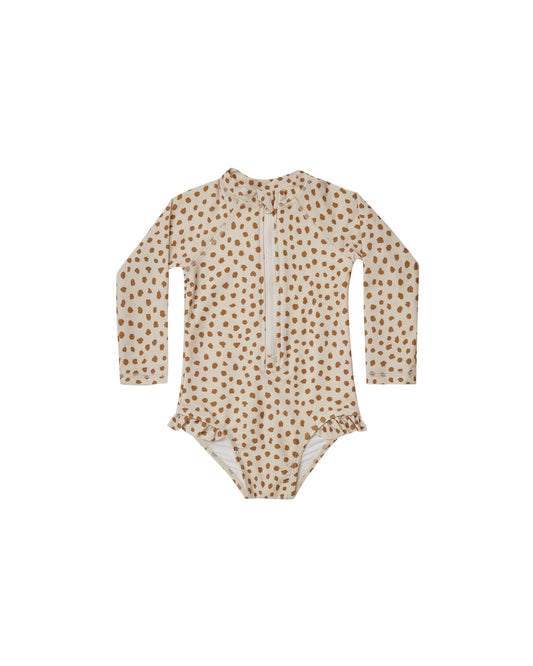 Rash Guard Swim Suit -Spots