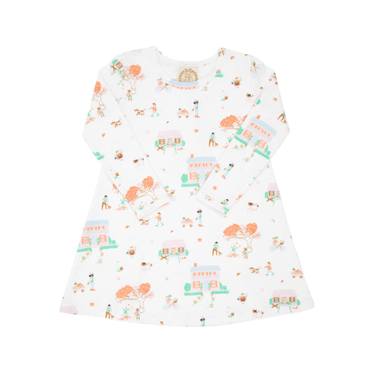 Long Sleeve Polly Play Dress - Scenes Around South Ashland