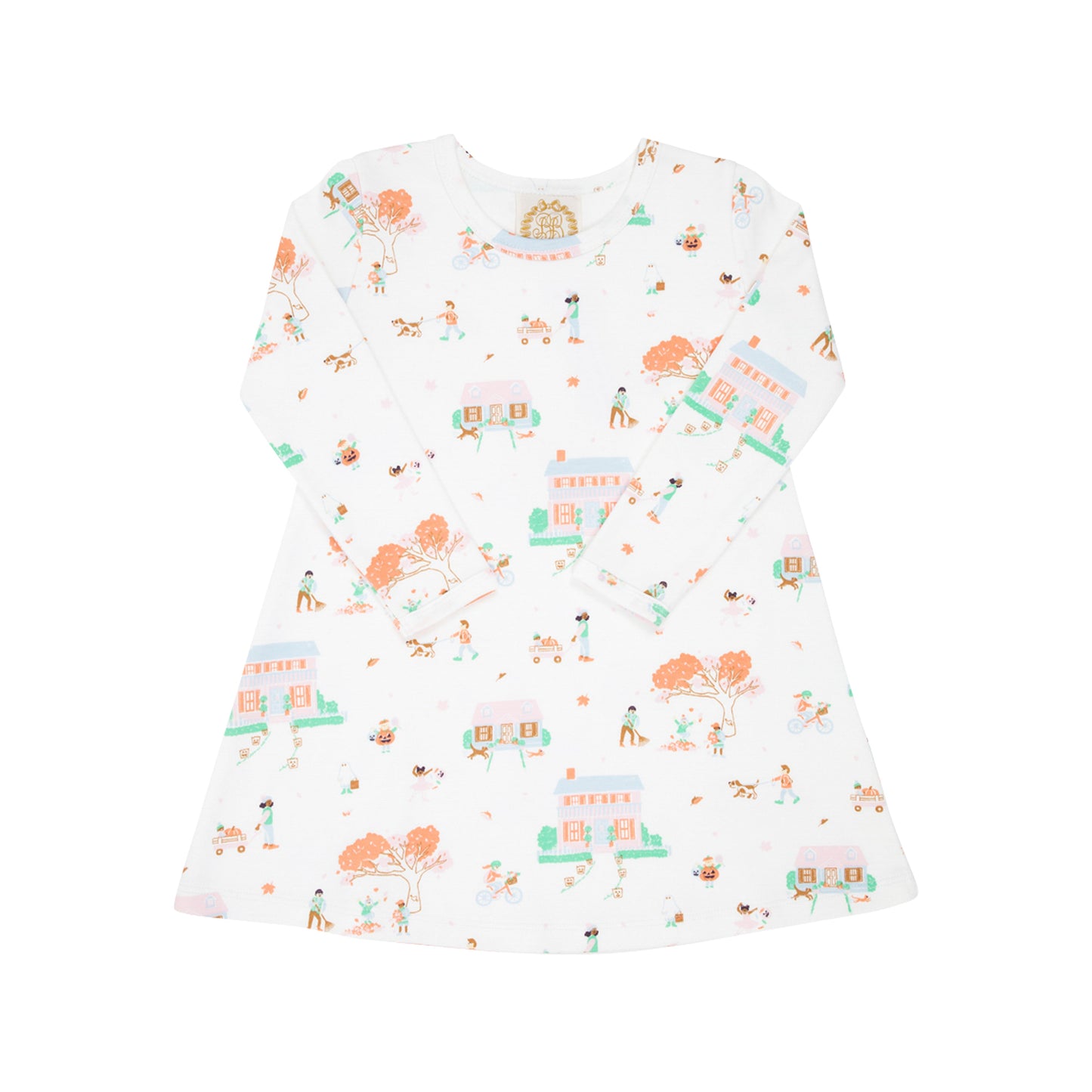 Long Sleeve Polly Play Dress - Scenes Around South Ashland
