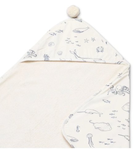 Hooded Towel - Life Aquatic