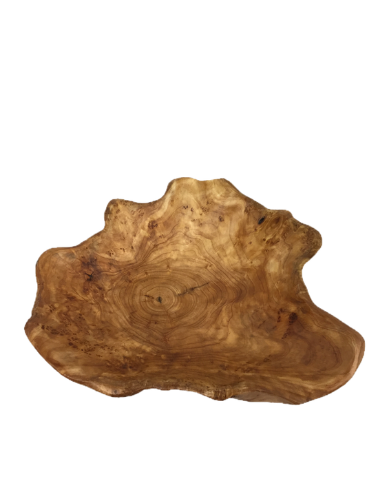Reclaimed Cypress Wooden Bowl/Platter | Large