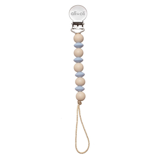 Pacifier Clip Holder for Baby | Mini Lentil - Coconut