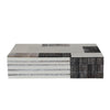 Resin & MDF Box w/ Horn Inlay, Multi Color | 10"