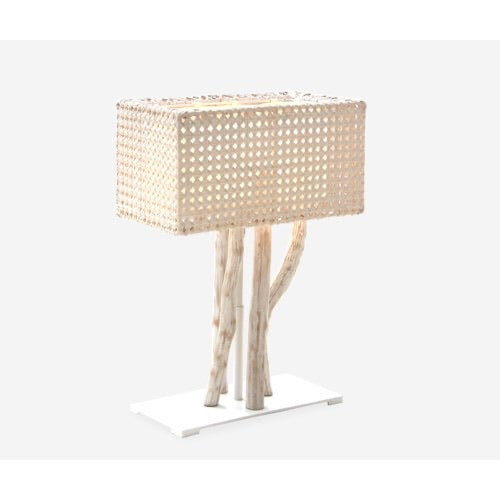 Jungle Table Lamp Whitewash