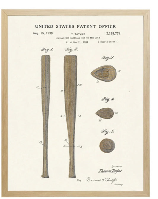 Baseball Bat Patent