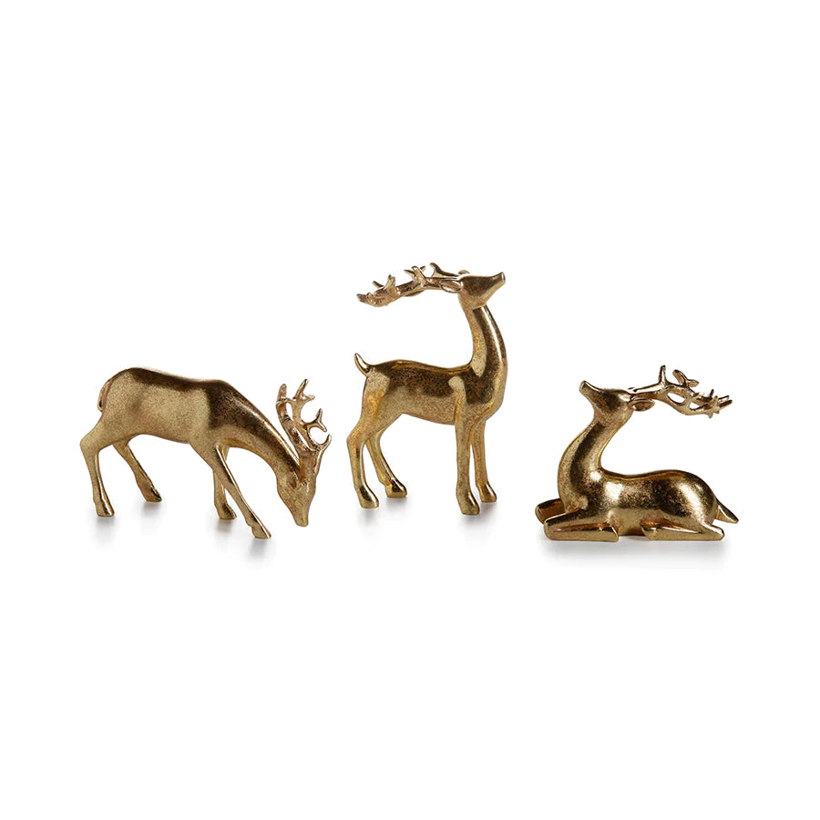 Decorative Gold Reindeer | Assorted
