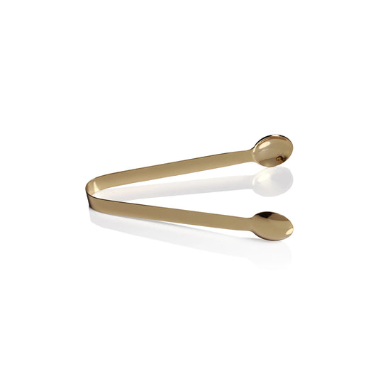 Alessia Gold Ice Tong | Gold