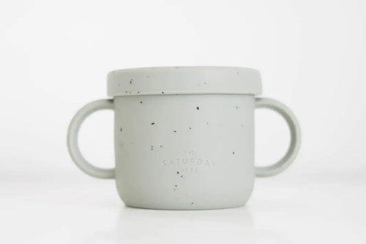 Silicone Snack Cup (Sage Speckled)