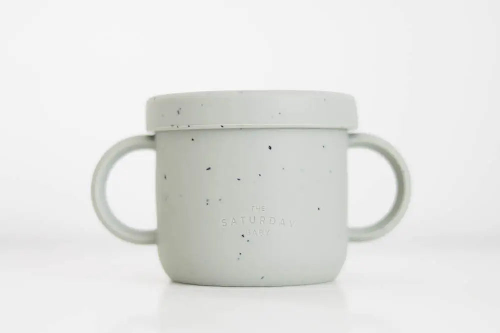 Silicone Snack Cup (Sage Speckled)