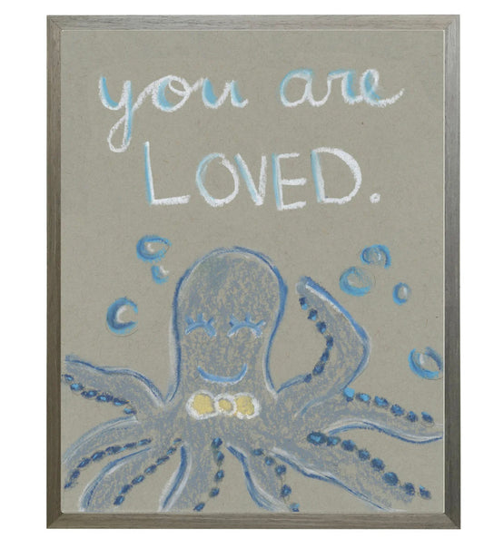 You Are Loved Pastels - Octopus
