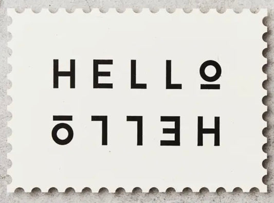 HELLO Postcard