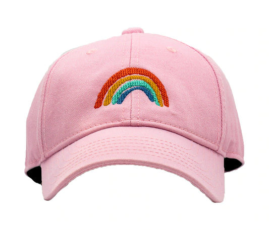 Kids Rainbow on Pink Hat