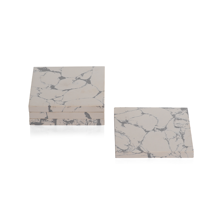 Stonedust Coaster - White S/4