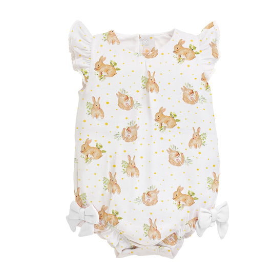Adorable Bunnies Bubble w/Ruffle