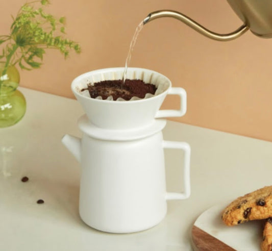 Ceramic Pour Over & Serving Pot