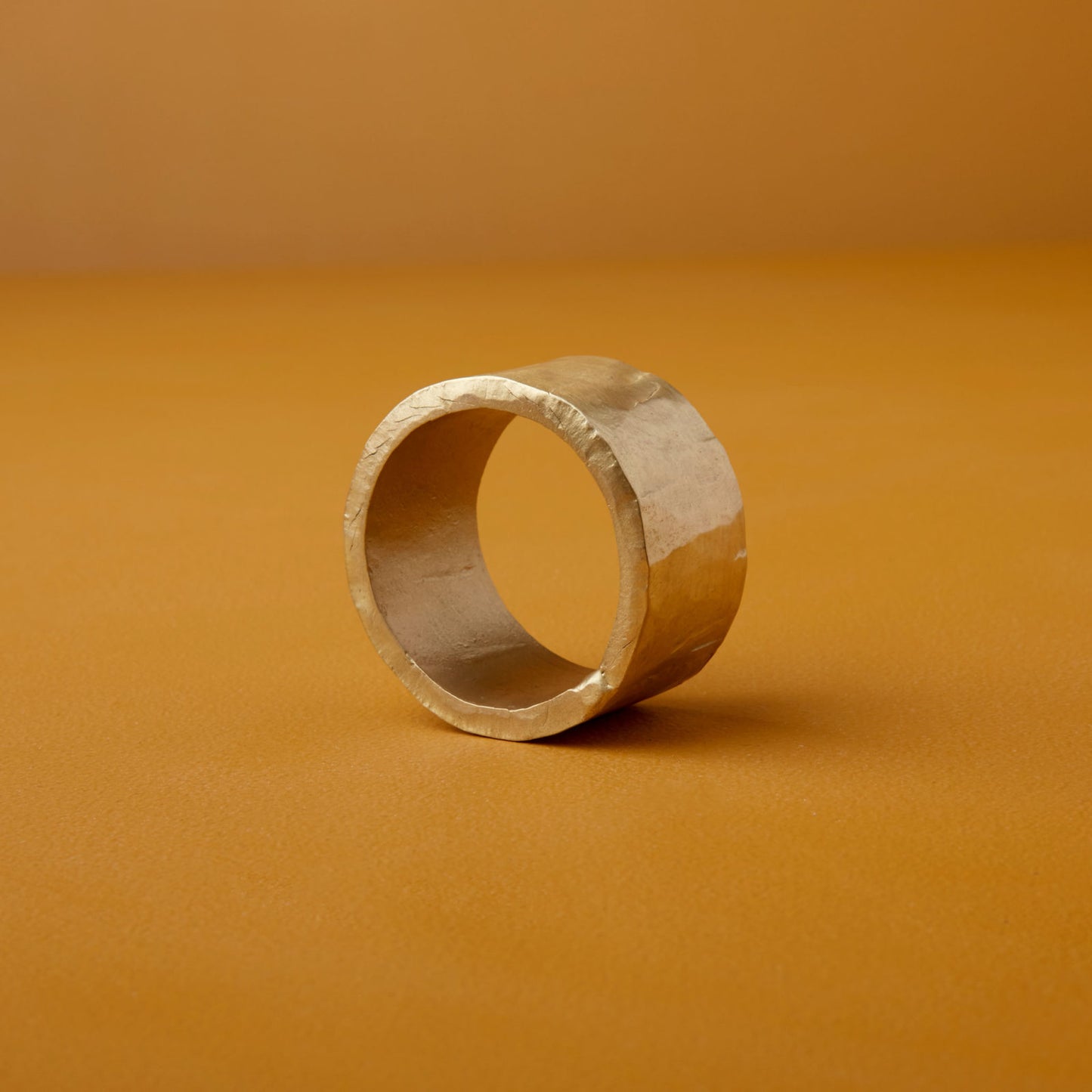 Forged Gold Napkin Ring