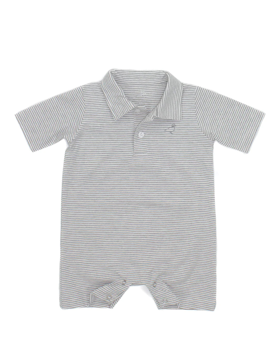 Jackson Polo - Light Grey Stripe