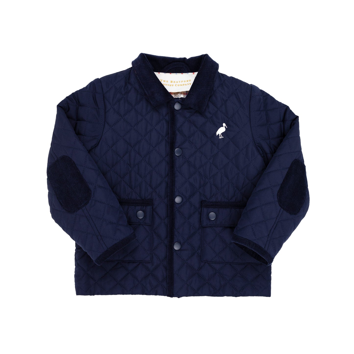 Caldwell Quilted Coat | Nantucket Navy/Palmetto Pearl