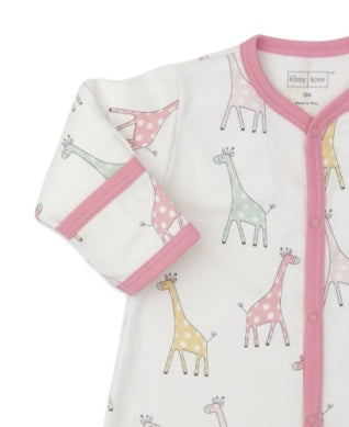 Giraffe Friends Converter Gown  - Multi Pink