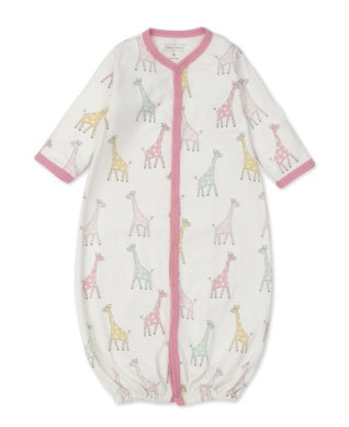 Giraffe Friends Converter Gown  - Multi Pink