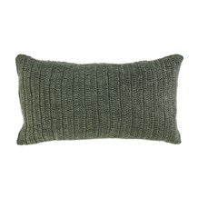 Rina Green Pillow | 14" x 26"